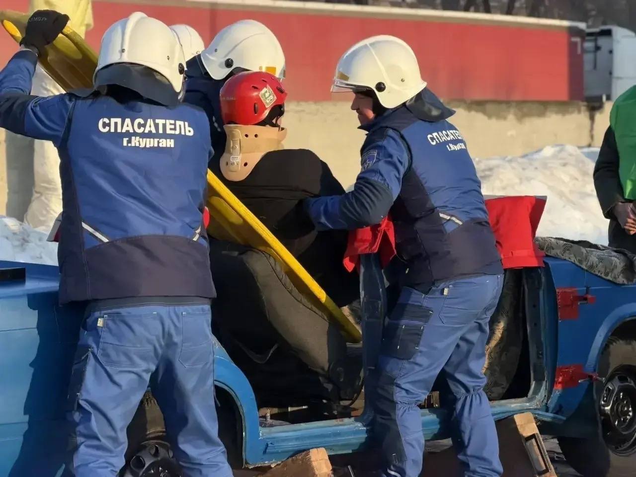 Курганские спасатели – бронзовые призеры соревнований