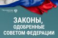 Совет Федерации одобрил важные законы 4 марта
