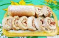 Легкий в приготовлении рулет с джемом