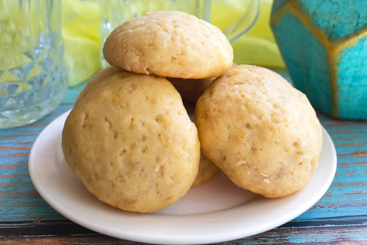 Ароматное постное печенье с медом и бананом, которое стоит попробовать