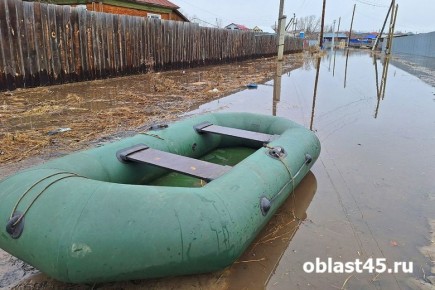 Шесть дорог в Курганской области закрыты из-за подтопления