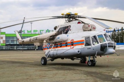 Авиация МЧС России прибыла в Зауралье