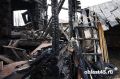 В курганском садоводстве полыхал крупный пожар