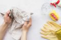 Секреты чистоты: Как быстро отстирать кухонные полотенца в пакете