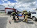 В Кетовском округе прошли тактико-специальные учения по ликвидации ДТП