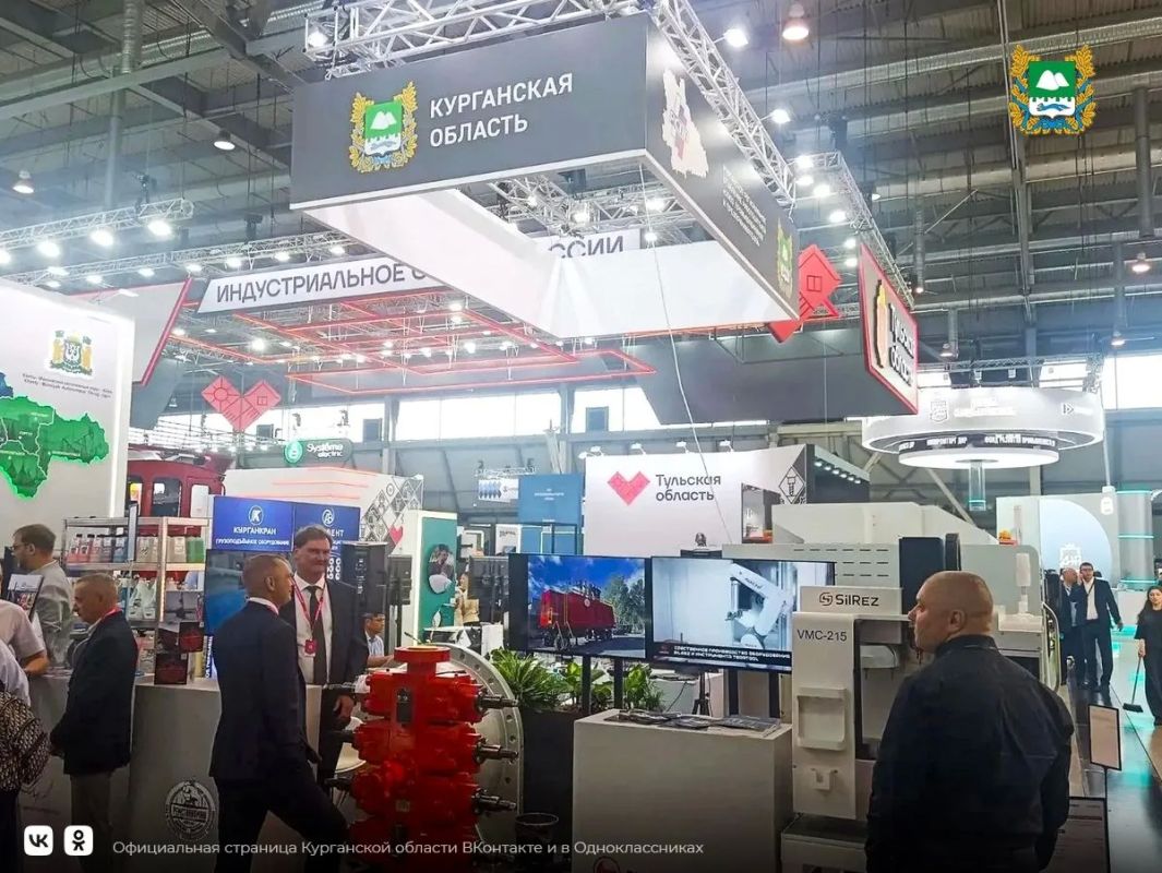 Курганская область представляет свой промышленный потенциал на крупнейшей площадке, объединяющей производителей и потенциальных покупателей товаров и услуг со всего мира – международной промышленной выставке «ИННОПРОМ-2026»... Курганская область представляет свой промышленный потенциал на крупнейшей площадке, объединяющей производителей и потенциальных покупателей товаров и услуг со всего мира – международной промышленной выставке «ИННОПРОМ-2026»...