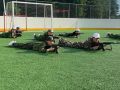 Курганские девушки стреляли из автомата Калашникова и управляли дронами