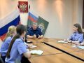 В региональном следственном управлении прошла встреча молодых следователей с ветераном следственных органов