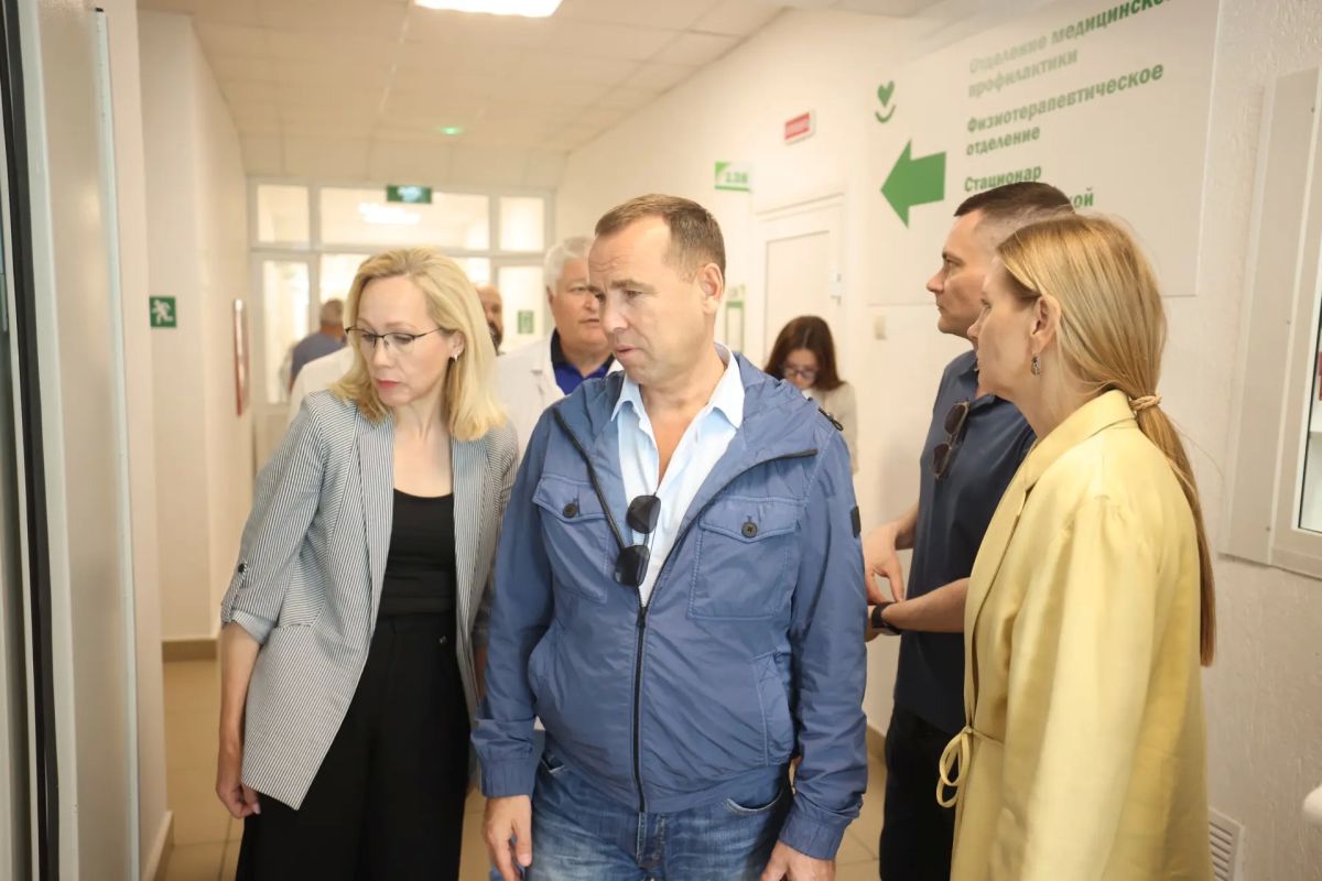 Вадим Шумков: В окружной больнице уже пятый год проводим ремонт отделения за отделением Вадим Шумков: В окружной больнице уже пятый год проводим ремонт отделения за отделением