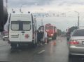 ДТП с мотоциклом у «Гипер Сити» в Кургане: на месте работают скорая и пожарные
