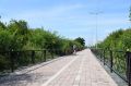 Новые газоны, тропинки и освещение: в Кургане ремонтируют набережную
