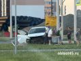 ДТП на Фарафонова в Кургане: водитель Kia врезался во встречный Mercedes