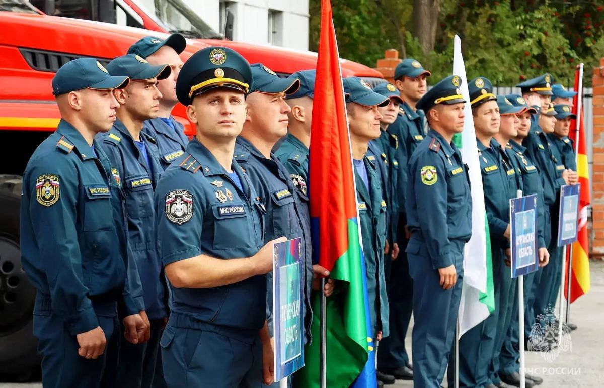 Зауральские пожарные в тройке лучших в Уральском федеральном округе Зауральские пожарные в тройке лучших в Уральском федеральном округе
