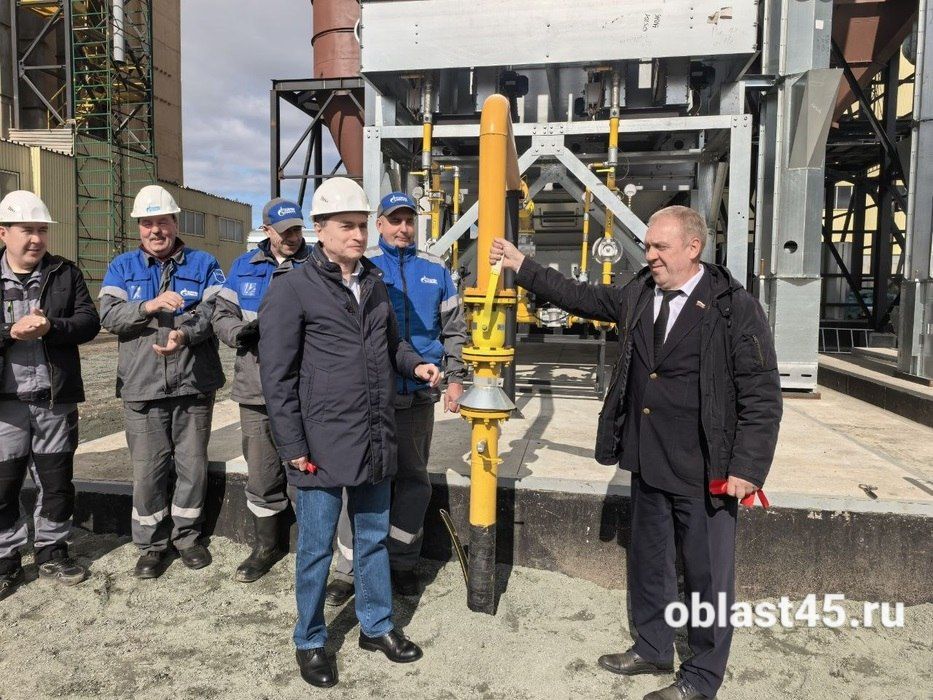 Экономия в три раза: «Газпром» перевел завод в Курганской области на экологичное топливо