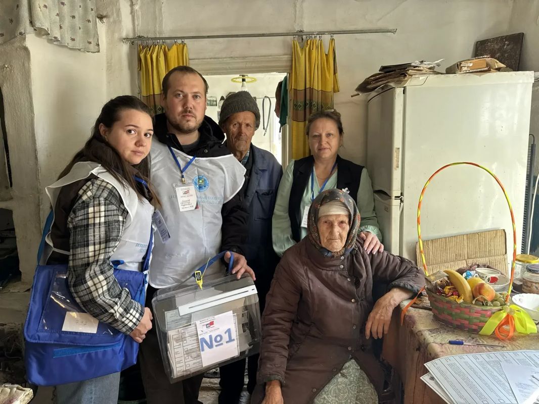 На выборах депутатов Государственной Думы голосуют старейшие жители Зауралья