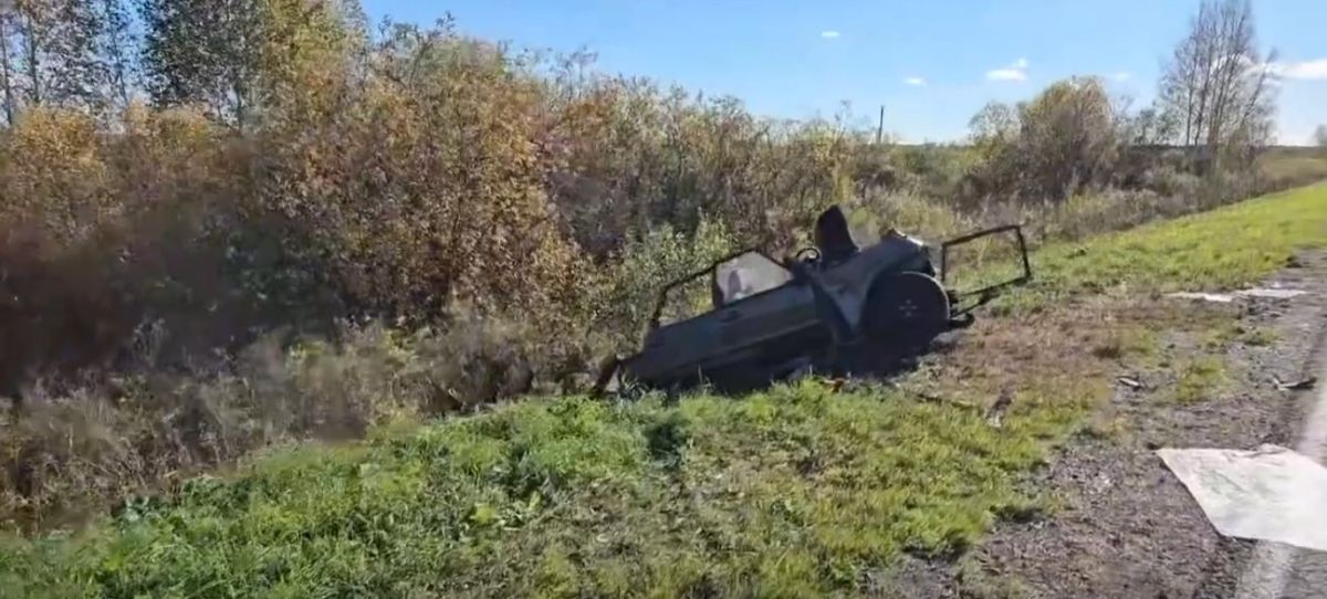 Лобовое столкновение на трассе в Курганской области унесло жизни четырёх человек