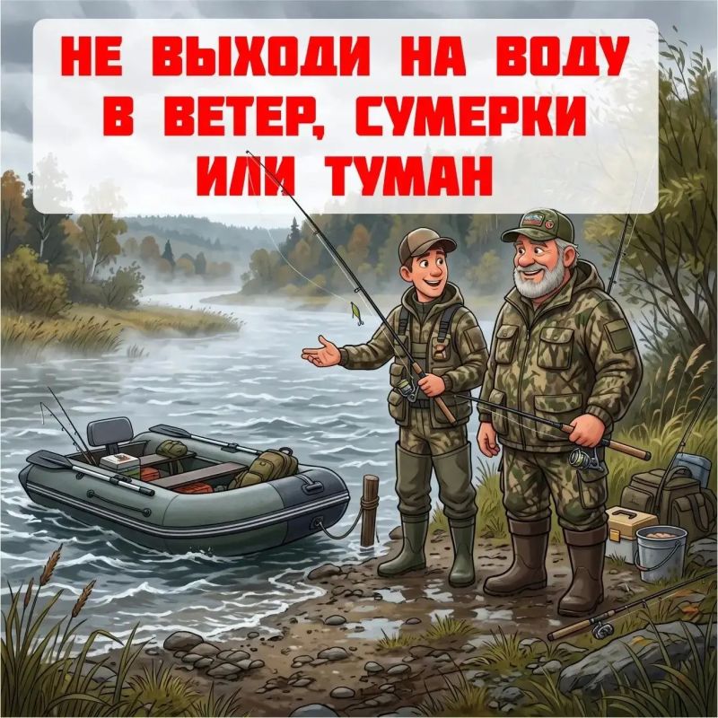 Любителям рыбалки необходимо помнить о правилах безопасности на воде! Одни кажутся очевидными, другие — не очень Любителям рыбалки необходимо помнить о правилах безопасности на воде! Одни кажутся очевидными, другие — не очень