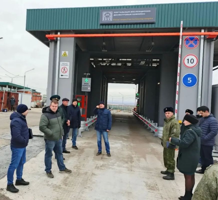 Автомобильный пункт пропуска Кяхта оснащен портальными инспекционно-досмотровыми комплексами Автомобильный пункт пропуска Кяхта оснащен портальными инспекционно-досмотровыми комплексами