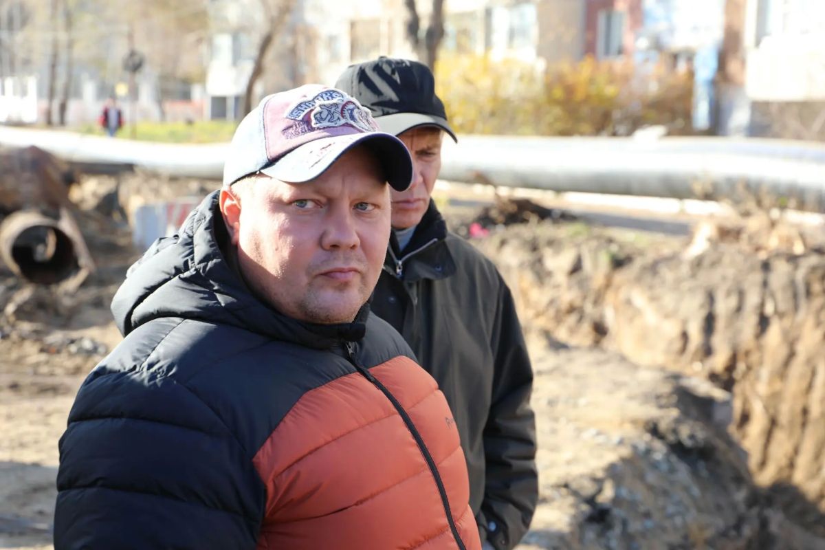 Антон Науменко: В части контроля за ремонтом сетей проехали по основным ключевым объектам Антон Науменко: В части контроля за ремонтом сетей проехали по основным ключевым объектам