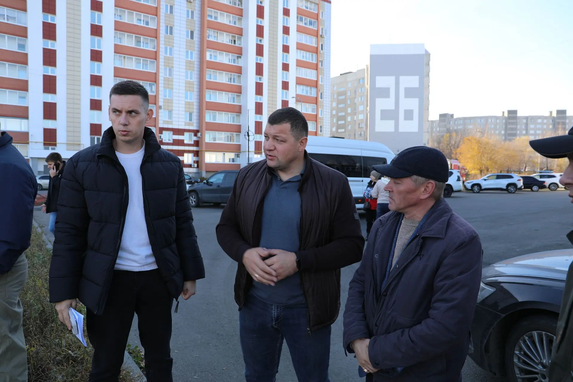 Антон Науменко: В Заозёрном, который при поддержке правительства области, активно развивается и растёт, в этом году делаем новую территорию у ТЦ «Кубик»