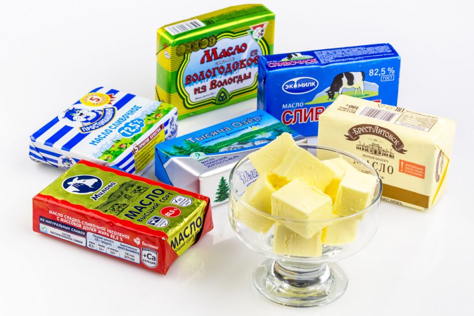 Как выбрать сливочное масло: 72,5% или 82% – что лучше для вашего стола?